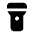 Flashlight On Fill Icon from Rounded Fill - Material Pro Set