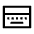 Keyboard Onscreen Icon from Sharp Line - Material Symbols Set