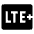 Lte Plus Mobiledata Badge Fill Icon from Outlined Fill - Material Symbols Set | Free Download as SVG Vector and Transparent PNG | Streamline icons