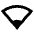 Network Wifi 1 Bar Fill Icon from Sharp Fill - Material Pro Set