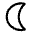 Nightlight Icon from Rounded Line - Material Symbols Set