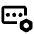 Password Input Setting Bolt Icon from Rounded Line - Material Pro Set
