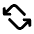 Screen Rotation Alt Icon from Rounded Line - Material Pro Set