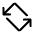 Screen Rotation Alt Icon from Rounded Line - Material Symbols Set