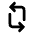 Screen Rotation Up Fill Icon from Rounded Fill - Material Pro Set