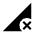 Signal Cellular Nodata Fill Icon from Sharp Fill - Material Symbols Set