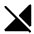 Signal Cellular Off Fill Icon from Rounded Fill - Material Symbols Set