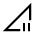 Signal Cellular Pause Icon from Outlined Line - Material Symbols Set