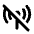 Signal Disconnected Icon from Rounded Line - Material Pro Set