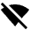 Signal Wifi Off Fill Icon from Sharp Fill - Material Pro Set