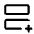 Splitscreen Add Icon from Rounded Line - Material Symbols Set