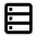 Storage Icon from Rounded Line - Material Pro Free Set
