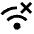 Wifi Disconnect Fill Icon from Sharp Fill - Material Pro Set