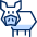 Pig 1 icon - Free transparent PNG, SVG. No sign up needed.