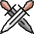 Antique Swords icon - Free transparent PNG, SVG. No sign up needed.