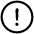 Alert Circle Outline Icon from Ionic Outline Set