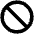 Ban Icon from Ionic Filled Set
