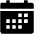 Calendar Sharp Icon from Ionic Sharp Set
