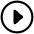 Caret Forward Circle Outline Icon from Ionic Outline Set