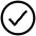 Checkmark Circle Outline Icon from Ionic Outline Set