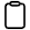 Clipboard Outline Icon from Ionic Outline Set