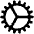 Cog Outline Icon from Ionic Outline Set