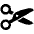 Cut Icon from Ionic Filled Set