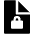 Document Lock Sharp Icon from Ionic Sharp Set