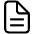 Document Text Outline Icon from Ionic Outline Set