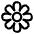 Flower Outline Icon from Ionic Outline Set