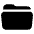 Folder Open Icon from Ionic Filled Set