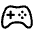 Game Controller Outline Icon from Ionic Outline Set