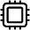 Hardware Chip Outline Icon from Ionic Outline Set