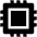 Hardware Chip Sharp Icon from Ionic Sharp Set