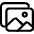 Images Outline Icon from Ionic Outline Set