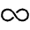 Infinite Outline Icon from Ionic Outline Set