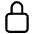 Lock Closed Outline Icon from Ionic Outline Set