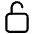 Lock Open Outline Icon from Ionic Outline Set