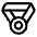 Medal Outline Icon from Ionic Outline Set