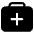 Medkit Icon from Ionic Filled Set | Free Download as SVG Vector and Transparent PNG | Streamline icons