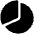 Pie Chart Icon from Ionic Filled Set