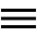 Reorder Three Sharp Icon from Ionic Sharp Set