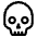 Skull Outline Icon from Ionic Outline Set