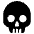 Skull Icon from Ionic Filled Set