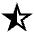 Star Half Sharp Icon from Ionic Sharp Set