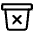 Trash Bin Outline Icon from Ionic Outline Set