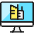 Real Estate App Building Monitor Icon from Ultimate Colors Set