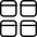 App Window Four Icon from Streamline Light 3.0 Set