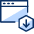 Window Download 2 icon - Free transparent PNG, SVG. No sign up needed.