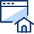 Window Home 2 icon - Free transparent PNG, SVG. No sign up needed.